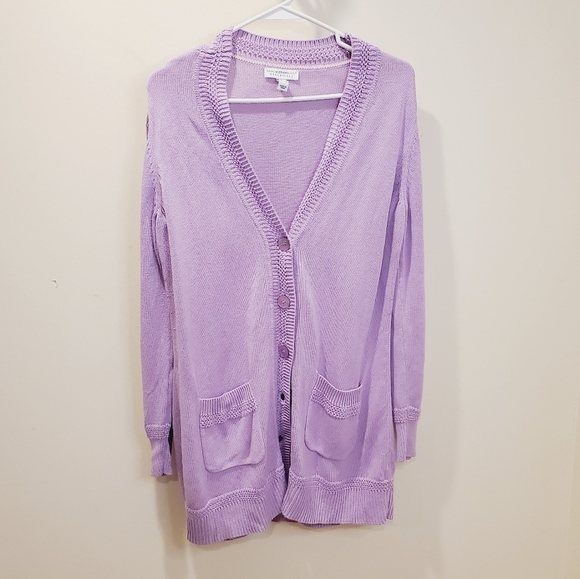 ISAAC MIZAHRI Live!  BUTTON DOWN CARDIGAN SIZE M - Picture 1 of 13